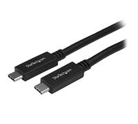 StarTech.com Cable de 0,5m USB-C a USB Type C de Carga - Cable USB Tipo C USBC USB 3.1 de 10Gbps