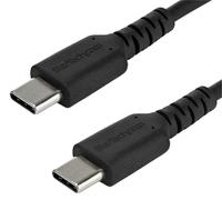 STARTECH Cable USB-C a USB-C Resistente, 1m, Negro, USB 2.0