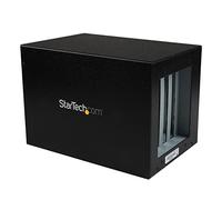 StarTech Caja de Expansión Externa PCI Express a 4 Ranuras PCI (PEX2PCI4) | Añade 4 ranuras PCI de 33MHz, Construcción de acero, Botón de encendido/apagado