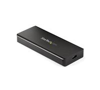 StarTech Caja Robusta M.2 NVMe PCIe SSD, USB-C 10Gbps, IP67 (M2E1BRU31C) | Resistente al agua y polvo IP67, Certificación MIL-STD-810G, Velocidades de lectura/escritura hasta 1GB/s