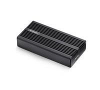 StarTech Caja USB4 40Gbps M.2 NVMe SSD (1USB4-NVME-ENCLOSURE) | Carcasa USB-C para SSD, Compatible B+M y M-Key, Disipador térmico de alto rendimiento
