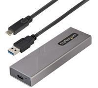 STARTECH Carcasa USB-C para SSD M.2 SATA/NVMe, 10Gbps