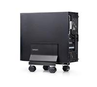 StarTech Carrito con Ruedas para CPU - Acero - Carga 21kg (CPUMOBILESTND) | Ajuste sin herramientas de 125 a 208mm, Frenos de bloqueo, Ideal para baterias de reserva UPS