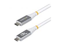 Cable USB4 StarTech.com 1m USB-C Certificado USB-IF 80Gbps 240W PD