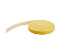 StarTech Cinta Sujetacables de Gancho y Bucle 7,6m - Amarillo (HKLP25YW)