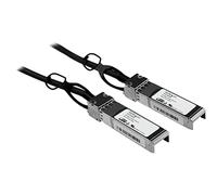 StarTech Cable SFP+ Twinax SFPCMM5M 5m Pasivo 10GbE Compatible con Cisco SFP-H10GB-CU5M Negro