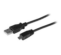 StarTech.com 10 ft USB A - MicroUSB B Cable 3m USB A Micro-USB B Negro - Cable USB (3 m, USB A, Micro-USB B, Negro, 15 mm, 122 mm)