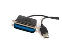 StarTech.com 10 ft USB to Parallel Printer Adapter - M/M - USB to ieee 1284 - US