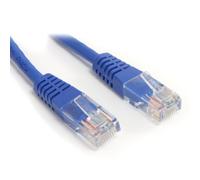 StarTech.com 15 ft Blue Molded Category 5e (350 MHz) UTP Patch Cable - Cable de Red (4,57m, Azul, 2 cm, 19,3 cm, 21,4 cm, RJ45 Male, RJ45 Male)