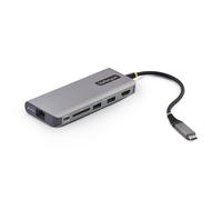 StarTech.com 177B-USBC-MULTIPORT base para portátil y replicador de puertos Alámbrico USB 3.2 Gen 2 (3.1 Gen 2) Type-C Gris