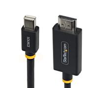 StarTech Cable Adaptador Mini DisplayPort a HDMI de 1m - 4K 60Hz HBR3/HDCP 2.3/DPCP - Cable mDP a HDMI 2.0 - Conversor de Vídeo