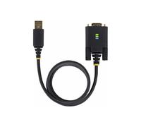 StarTech Cable adaptador USB a serie 1P3FFCNB-USB-SERIAL RS232 FTDI DB9 1 m Negro