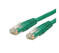 StarTech.com 2 ft Green Molded Category 6 Patch Cable - ETL Verified 0.61m Verde - Cable de Red (0,61 m, Verde)