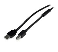 StarTech.com 20m / 65 ft Active USB 2.0 A to B Cable - Long 20 m USB Cable - 20m