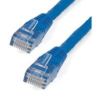 StarTech.com 25 ft Blue Molded Category 6 Patch Cable - ETL Verified - Cable de Red (7,62m, Azul, 3 cm, 19,4 cm, 19,8 cm, RJ45 Male, RJ45 Male)