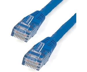 StarTech.com 25 ft Blue Molded Category 6 Patch Cable - ETL Verified - Cable de Red (7,62m, Azul, 3 cm, 19,4 cm, 19,8 cm, RJ45 Male, RJ45 Male)