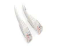 StarTech.com 25 ft White Molded Category 5e (350 MHz) UTP Patch Cable - Cable de Red (7,6m, Color Blanco, 7,87 mm (0.31"), 7,99 mm (0.315"), 8,43 mm (0.332"), RJ45 Male, RJ45 Male)