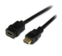 StarTech.com 2m (6ft) HDMI Extension Cable - HDMI Male to Female Cable - 4K HDMI