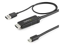 StarTech.com 2m - Cable HDMI a Mini DisplayPort - 4K 30 - Alimentado por USB - Mac y Windows - Cable Adaptador Activo de Vídeo (HD2MDPMM2M)