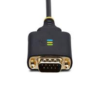 StarTech.com - 2P6FFC-USB-SERIAL cambiador de género para cable USB-A 2 x DB-9 RS-232 Negro, Gris