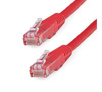 StarTech.com 3ft Red Molded Cat 6 Patch Cable - Cable de Red (0,9 m, Rojo)