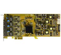 Tarjeta de Red - StarTech.com ST4000PEXPSE Tarjeta PCI Express de Red Ethernet Gigabit 4 Puertos PoE