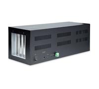 StarTech.com 4PCIE-PCIE-ENCLOSURE - Caja de expansión PCIe externa para 4 tarjetas, PCIe 2.0 x1, conectividad USB-C, incluye adaptador y cable, carcasa de acero