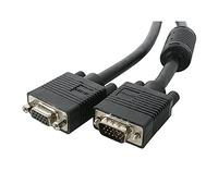 StarTech.com 50ft VGA Cable VGA 15,2 m VGA (D-Sub) Negro - Cables VGA (15,2 m, VGA (D-Sub), VGA (D-Sub), Negro, Níquel, Male Connector/Female Connector)