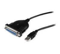 StarTech.com 6 ft / 1.8 m USB to DB25 Parallel Printer Adapter Cable - 1.8 Meter