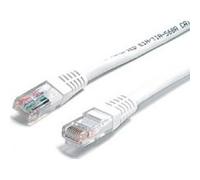 StarTech.com 6 ft White Molded Category 5e (350 MHz) UTP Patch Cable - Cable de red (1,83m, Color blanco, RJ45 M/M)
