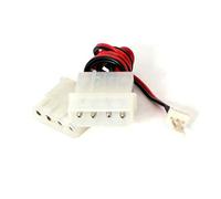 StarTech.com 6" TX3 to Large Internal Power LP4 CPU Fan Adapter - Cable