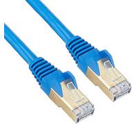 StarTech.com Cable de 2m de Red Ethernet RJ45 Cat6a Blindado STP - Cable sin Enganche Snagless - Azul