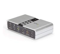 StarTech.com 7.1 USB - External Sound Card for Laptop with SPDIF Digital Audio -