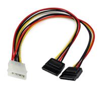 Startech Adapter Cable 0.3 M Divisor One Size Black