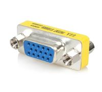 StarTech Adaptador cambiador de género VGA HD15 Slimline (hembra) – Acero – Talla única