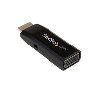StarTech.com - Adaptador compacto de vídeo HDMI a VGA con audio