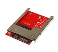 Adaptador - StarTech.com SAT32MSAT257 Adaptador Conversor SSD mSATA a SATA 2,5 Pulgadas