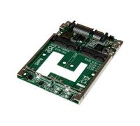 StarTech.com Adaptador Conversor de SSD mSATA Doble a SATA RAID de 2,5 Pulgadas - Convertidor