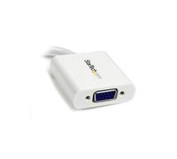 StarTech.com - Adaptador Conversor de Vídeo Mini DisplayPort DP a VGA - 1920x1200 - Activo- Blanco