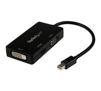 StarTech.com Adaptador Conversor de Mini DisplayPort a VGA DVI o HDMI - Convertidor A/V 3 en 1 para viajes