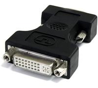 StarTech Adaptador Conversor DVI-I a VGA Monitor H a M Negro (DVIVGAFMBK)