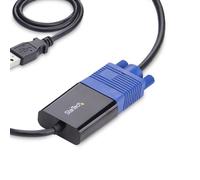 StarTech.com - Adaptador Crash Cart USB a VGA/ Mini DisplayPort para Portátil - Consola KVM de Portátil - Transferencia de Fiche