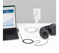 StarTech.com Adaptador de Audio y Carga USB-C - Adaptador de Audio USB Tipo C con USB-C para Auricul CDP2CAPDM