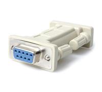 StarTech.com Adaptador de Módem Nulo Serie RS232 DB9- H/H