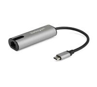 StarTech Adaptador de red Ethernet USB-C US2GC30 – 2.5 Gb USB 3.0 RJ45 – Negro/Gris espacial