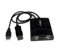 Adaptador - StarTech.com DP2DVID2 Adaptador de Video DP a DVI DP++ Activo