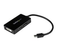 Startech Mini Displayport To Displayport Dvi Hdmi Adapter One Size Black