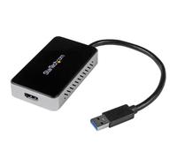 StarTech.com Adaptador de Vídeo Externo USB 3.0 a HDMI con Hub USB 1 Puerto - Tarjeta Gráfica Cable - 1080p