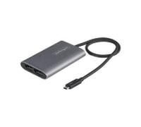StarTech.com Adaptador de Vídeo Thunderbolt 3 a 2 Monitores DisplayPort