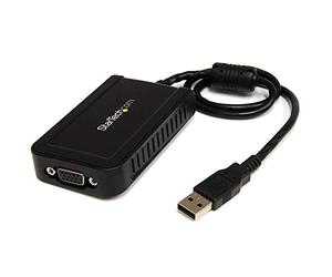StarTech.com Adaptador de vídeo USB 2.0 a VGA - Tarjeta gráfica Externa - M/F - 1920x1200